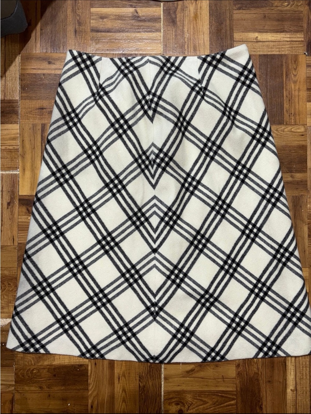 hill wool plaid skirt, Women’s size 6